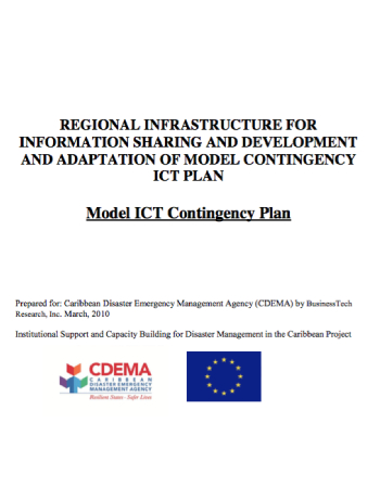Model ICT Contingency Plan  